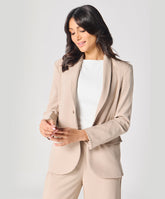 Beige Oversized Every Day Blazer