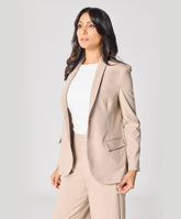 Beige Oversized Every Day Blazer