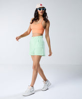 Light Green Pleated Short
