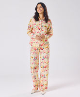Floral Printed Cord Set- Pant