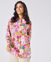 Oversized Printed Shirt