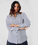 Oversized Cotton Printed Shirt