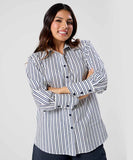 Oversized Cotton Printed Shirt