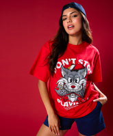 Dont Stop Playing Oversized Tshirt