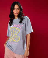 Can't Bear Printed Oversized Tshirt