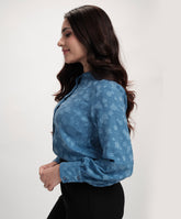 Detailed Long Sleeve Top