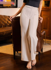 Flared Forlmal High Waist Pant