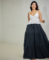 beach cotton maxi skirt 1