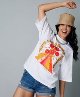 enjoy the little things oversize tshirt