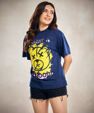 Happiness Navy Blue T-Shirt
