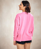 Pink Comfort Color Long Sleeve T-Shirt
