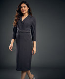 Blazer Indpired Midi Dress