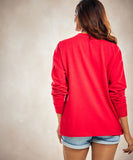 Red Comfort Color Long Sleeve T-Shirt