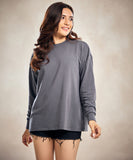 Grey Comfort Color Long Sleeve T-Shirt