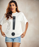 Exclamation Mark Oversized Tshirt