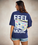 Boom Box Oversized Tshirt