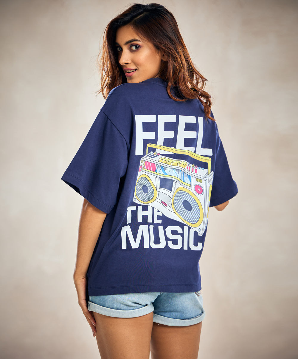 Boom Box Oversized Tshirt