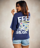 Boom Box Oversized Tshirt