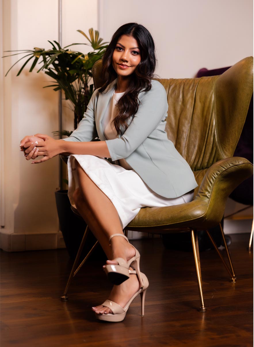 Basic Lapel Collared Blazer  - Pastal Green