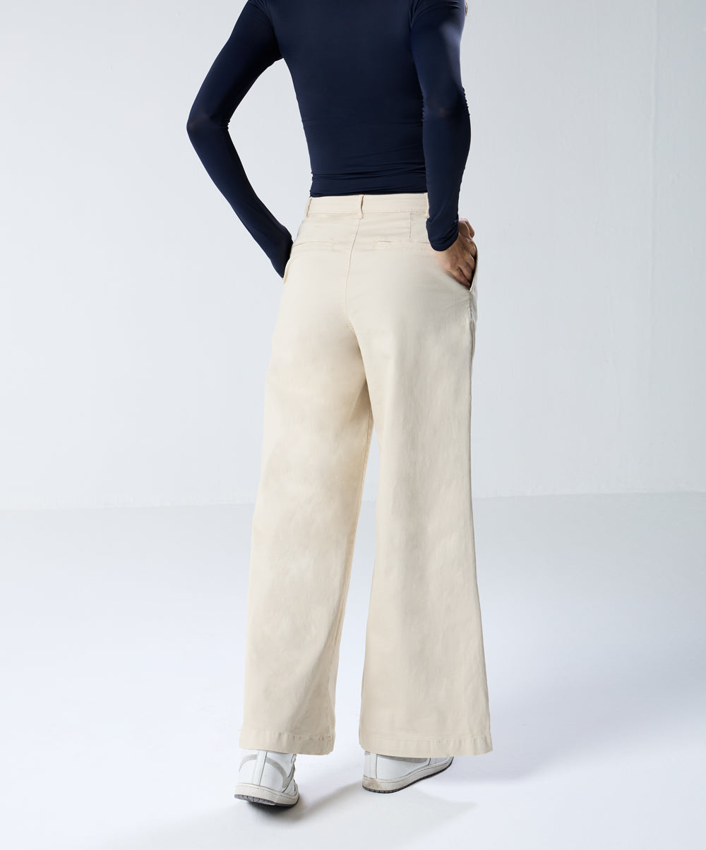 Light Beige Twill Pant