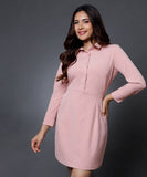 Front Dart detailed Shirt dress