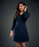 Front Dart Detailed Shirt Dress