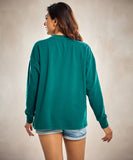 Green Comfort Color Long Sleeve T-Shirt