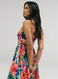 Tiny Strap Dress With Bracot Torso
