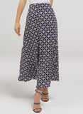 Printed Satin Skirt
