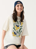 Orchid Printed Oversized T-shirt