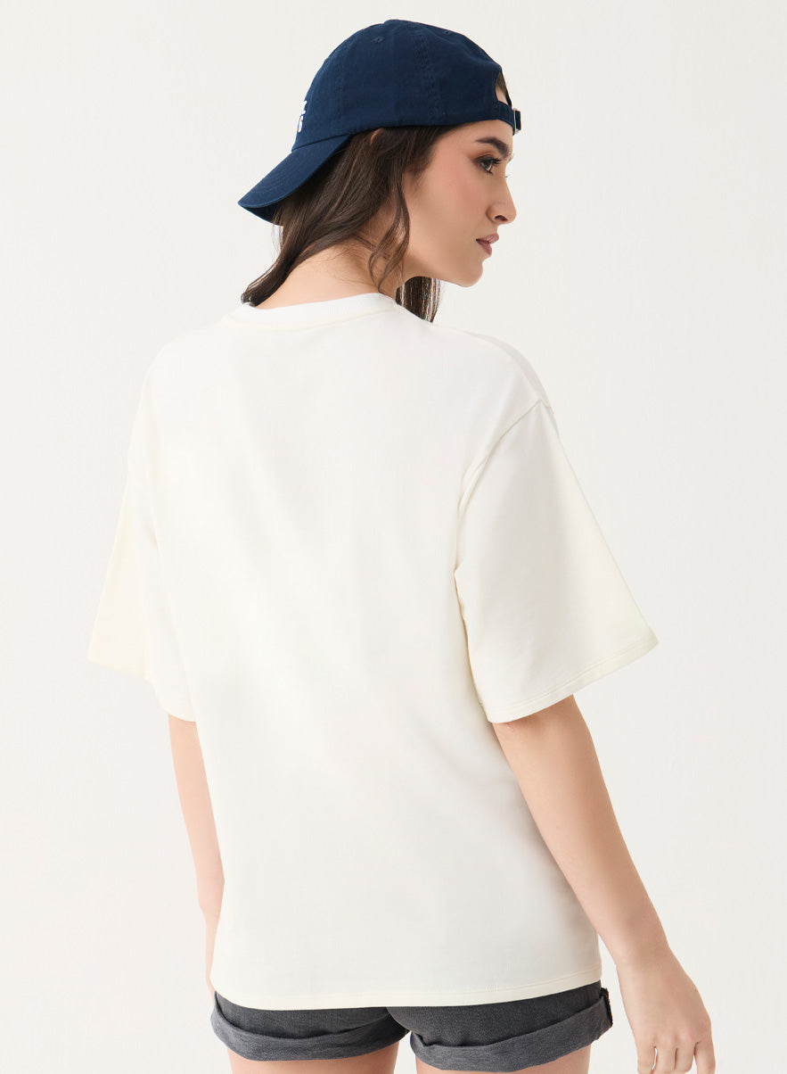 Orchid Printed Oversized T-shirt