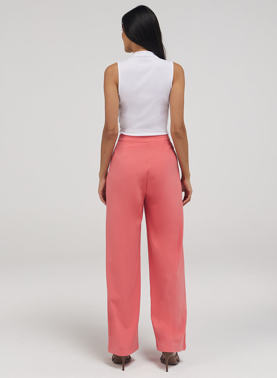 Coconut Milk Flared Formal Pant