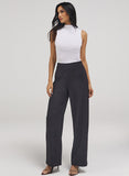 Flared Leg Formal Pant - Grey