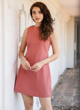 Sleeveless Mini Cotton Dress