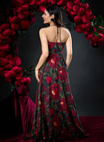 Deep V Neck Strappy Summer Dress
