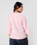 Wrap Around Vneck Cotton Top