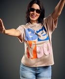 Be You Beige T-Shirt