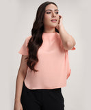 Loose Fitted Satin Top