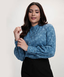 Detailed Long Sleeve Top