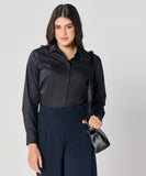 Formal Cotton Black Shirt