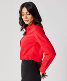 Formal Cotton Red Shirt