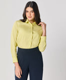 Formal Cotton Yellow Shirt