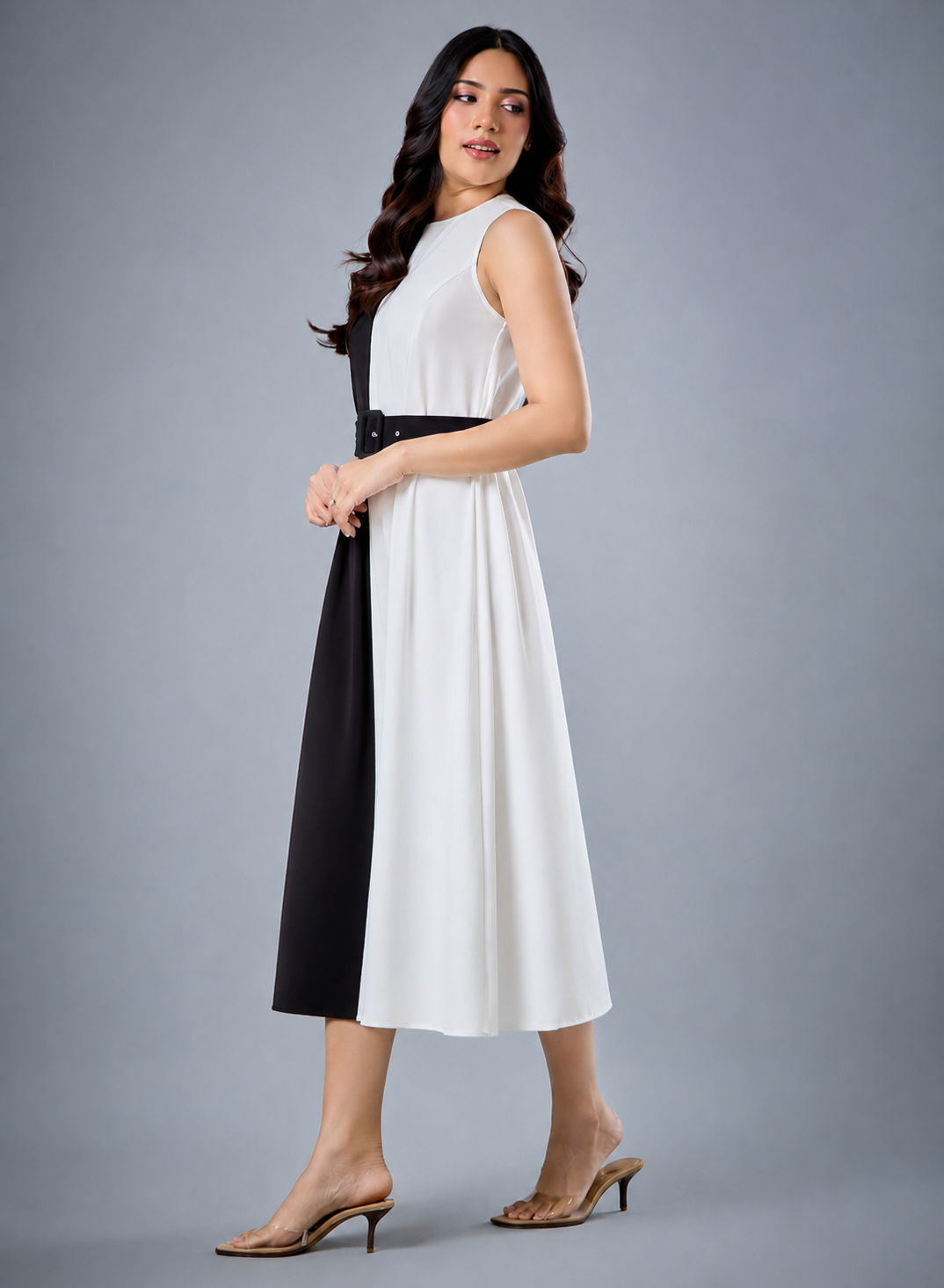 Two Tone Formal Dress