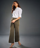 Khaki Twill Formal Pant