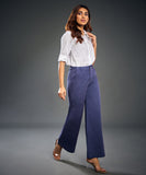 Navy Blue Twill Formal Pant