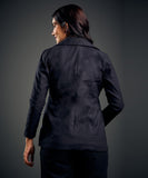 Linen Basic Formal Black Jacket