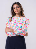 Long Sleeve Printed Top