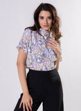 Raglan Sleeve Printed Top