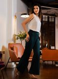 Flared Ponte Trouser