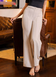 Flared Forlmal High Waist Pant